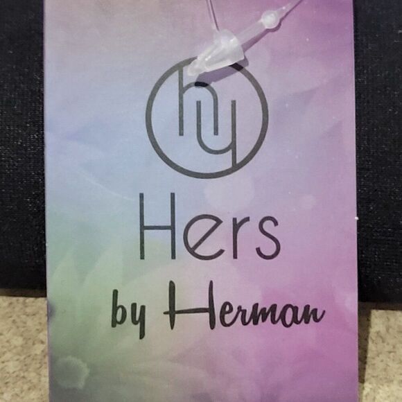 Hers by Herman Black Racerback Bra Sz 34B - Picture 5 of 7